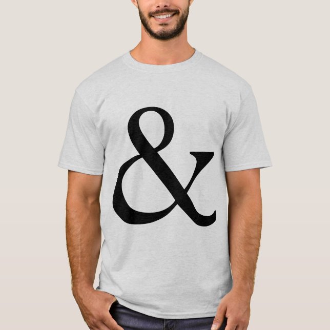 Camiseta Ampersand (Frente)