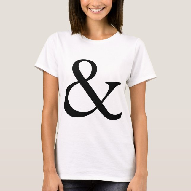 Camiseta Ampersand (Frente)