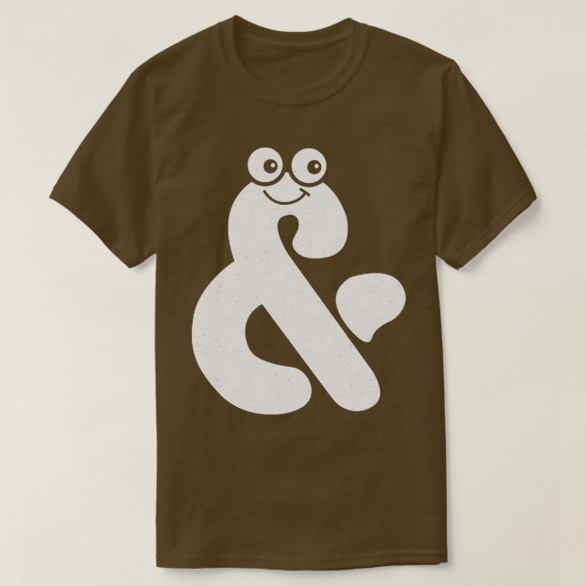 Camiseta ampersand (Frente do Design)