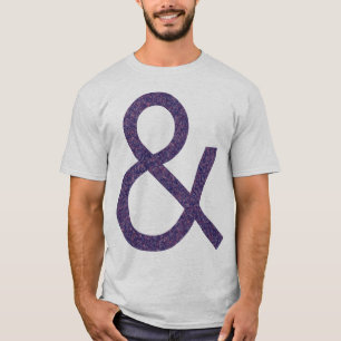 Camiseta Ampersand - Piso Texturizado sobre a luz