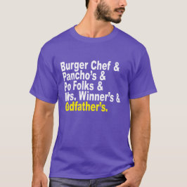 Camiseta Ampersand: Recordando restaurante de Baton Rouge