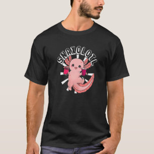 Camiseta Amphibian Amphibian Abedor do Snaxolotl Axolotl