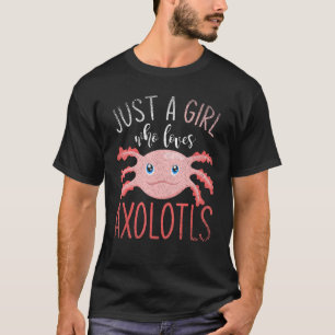 Camiseta Amphibian Animal Exotic Salamander Girls Axo