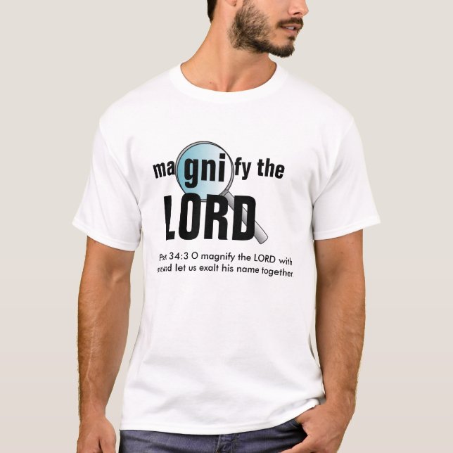 Camiseta Amplie o senhor (Frente)