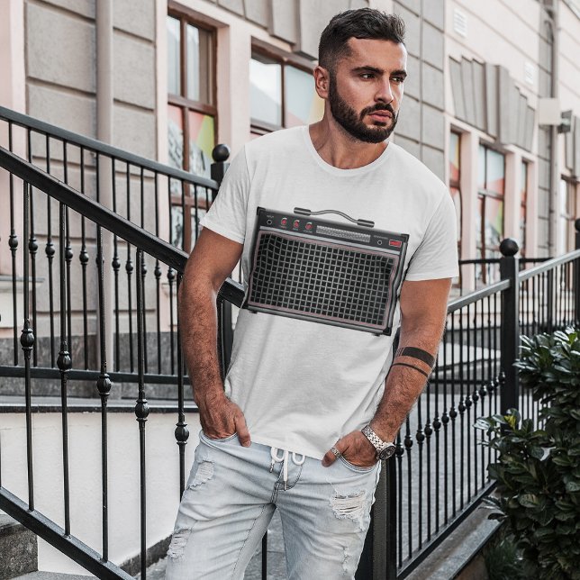 Camiseta Amplificador de Violão Elétrico (Criador carregado)