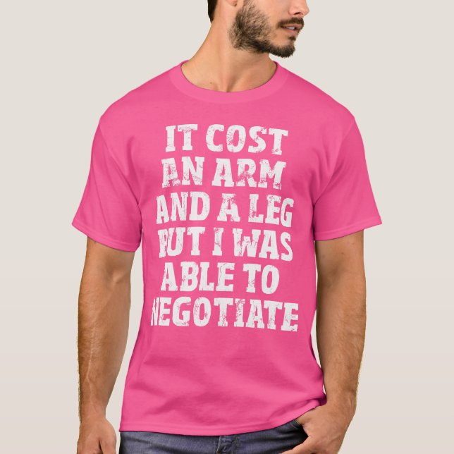 Camiseta Ampu Pode Negociar A Perna Engraçada Ampu (Frente)