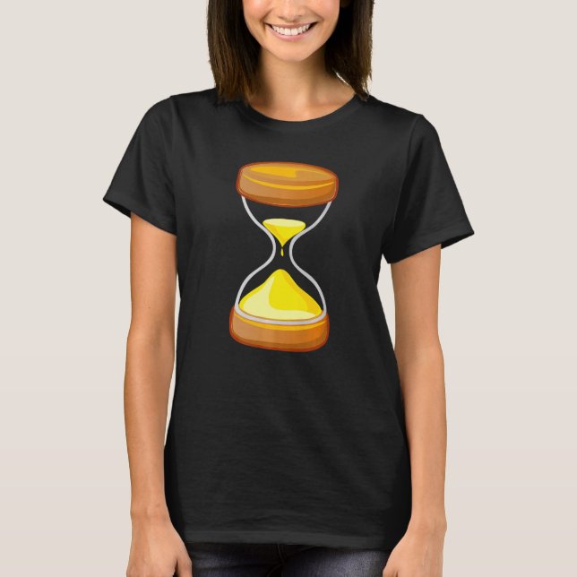 Camiseta Ampulheta de Areia do Tempo 9 (Frente)