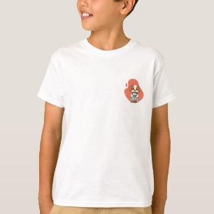 Camiseta Ampulheta Infantil Cavalier Cachorrinho