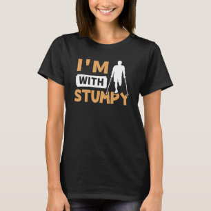 Camiseta Amputação Estou com Stumpy
