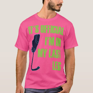 Camiseta Amputação Perna Prostética Arte Legal Anmpu