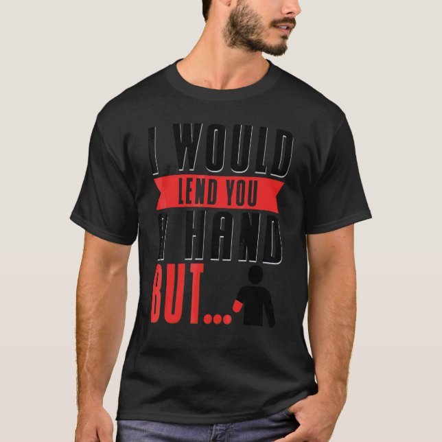 Camiseta Amputado da Mão 1 (Frente)