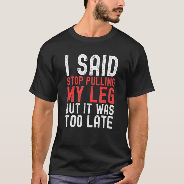 Camiseta Amputation Surgery Recovery Humor Handicap Leg Arm (Frente)