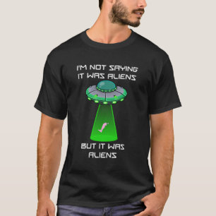 Camiseta Amputea Engraçada Amputee Pé-Pé Amputação Ufo Abdu