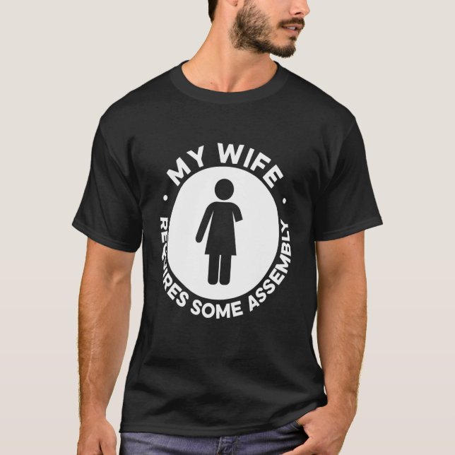 Camiseta Amputee Humor Esposa Arm Recuperação 1 (Frente)