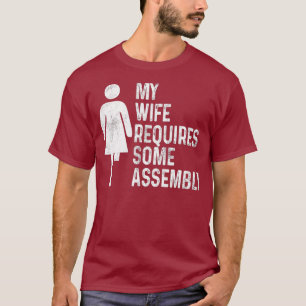 Camiseta Amputee Humor Esposa Montada Braço Perna Dobras En