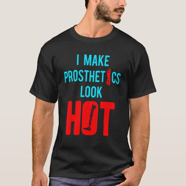 Camiseta Amputee Humor Hot Leg Arm  Recovery 2 (Frente)