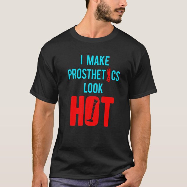 Camiseta Amputee Humor Hot Leg Arm  Recovery  3 (Frente)