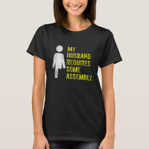 Camiseta Amputee Humor Husband Montagem Retoma do Braço das