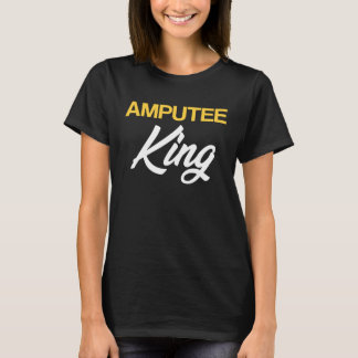 Camiseta Amputee Humor King Fun Leg Arm Funny Recovery Gift