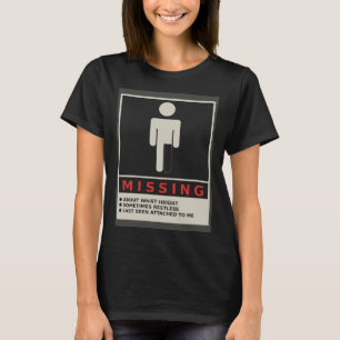 Camiseta Amputee Poster na Perna Amputação