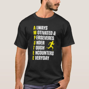 Camiseta Amputeo Definição de Humor Perna Braço Engraçado R