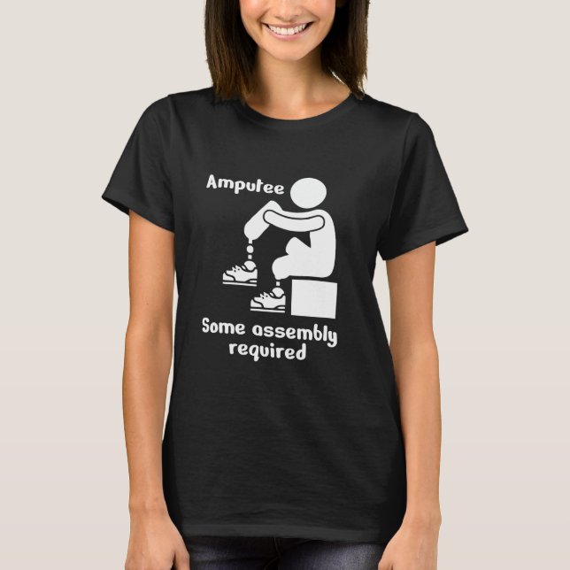Camiseta Amputeo É Necessário Algum Conjunto (Frente)