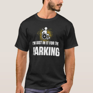 Camiseta Amputeo Humor Estacionar Perna Braço Engraçado Rec