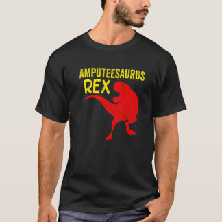 Camiseta Amputeo Humor Saurusrex Retorno do Braço das Perna