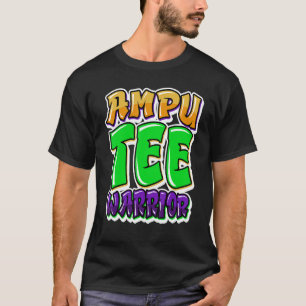 Camiseta Amputeo Humor Sobrevivendo à Retenção do Braço da