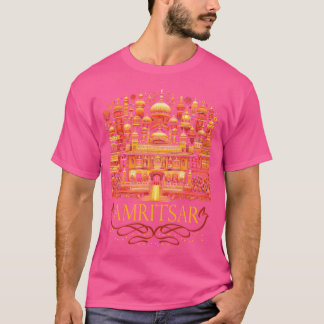 Camiseta Amritsar Punjab Índia Templo Ouro Rich Cultura