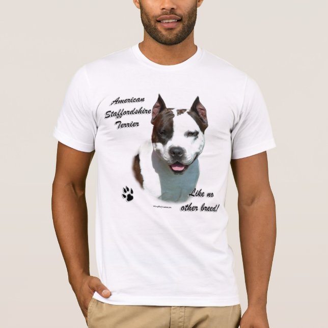 Camiseta AmStaff Como Nenhuma Outra Raça (Frente)