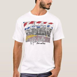 Camiseta Amsterdã, Holanda