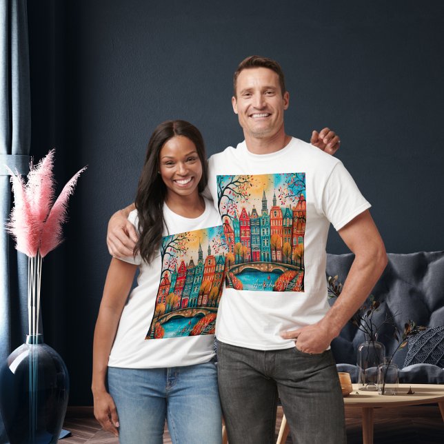 Camiseta Amsterdam Netherlands T-Shirt (Criador carregado)