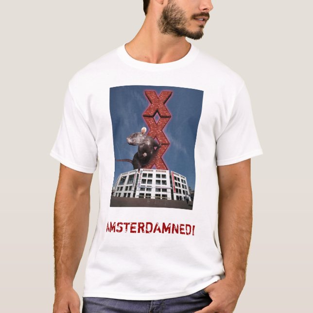 CAMISETA AMSTERDAMNED! (Frente)
