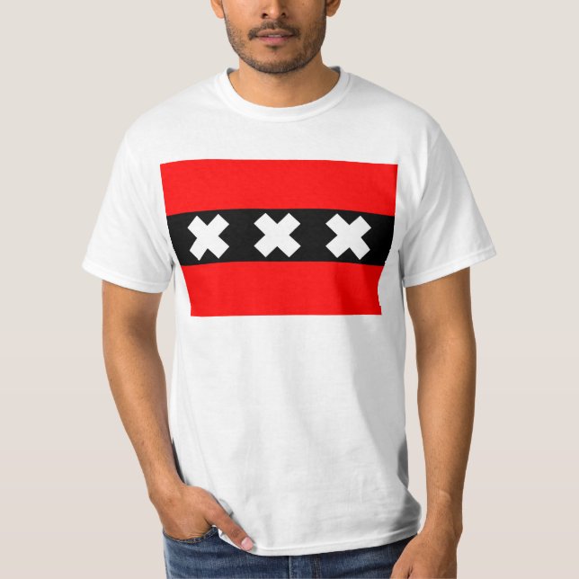 Camiseta Amsterdão, Países Baixos (Frente)