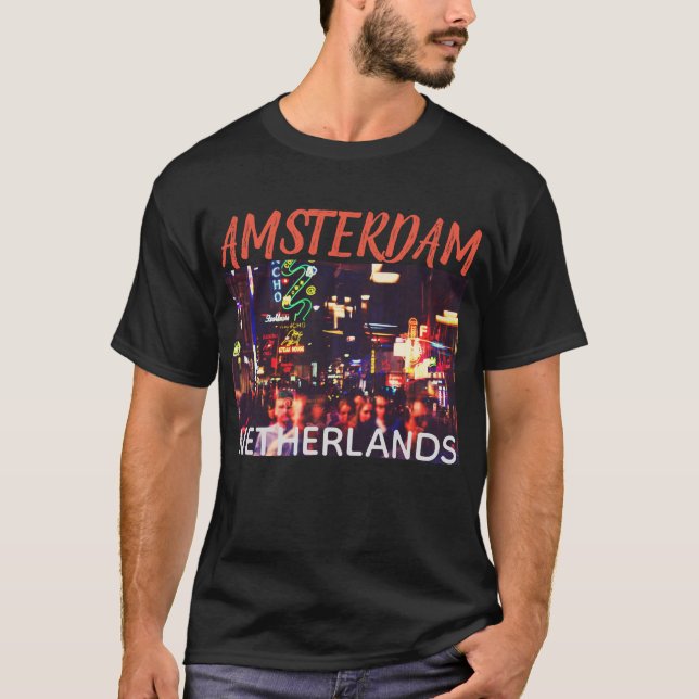 Camiseta Amsterdão Países Baixos #3 (Frente)