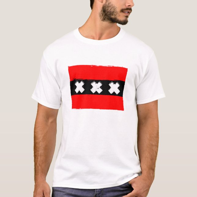 Camiseta Amsterdão urbana (Frente)