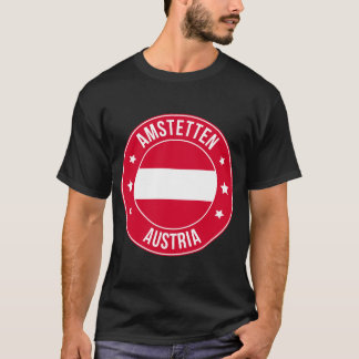 Camiseta Amstetten, Áustria Cidade
