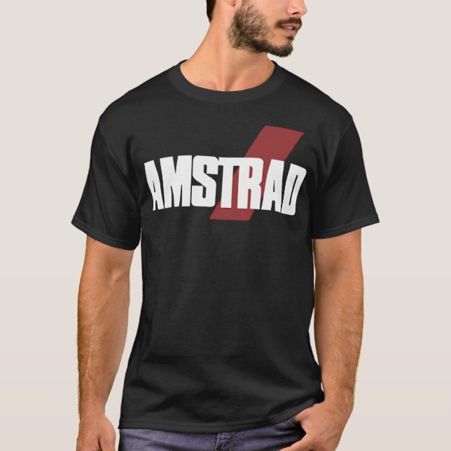 Camiseta Amstrad CPC 4 64 Geek para computador Design 8 Bit (Frente)
