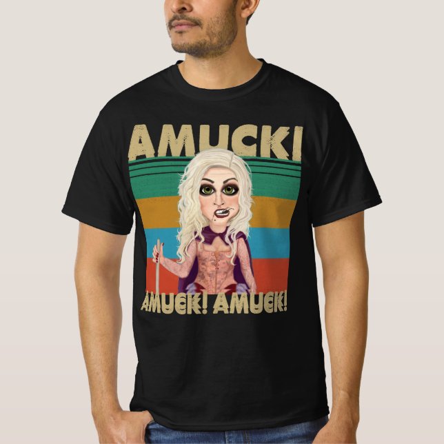 Camiseta Amuck Horror Sarah Sanderson Witch Halloween (Frente)