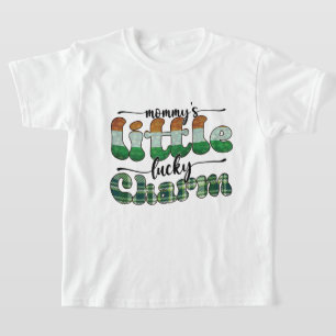 Camiseta Amuleto da sorte da mamãe bonita dia de São Patríc