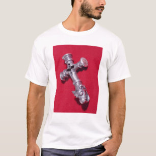 Camiseta Amuleto de Viking na forma de uma cruz