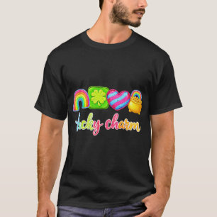 Camiseta Amuleto Sortudo Préppy Dia de São Patrício Irlandê