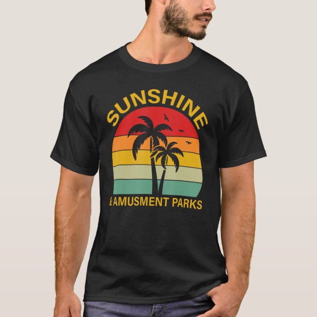 Camiseta Amusement Park  Sunshine and Amusement Parks (Frente)