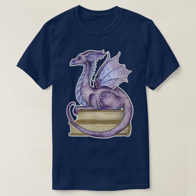 Camiseta Amy Brown Story Time Dragon (Frente do Design)