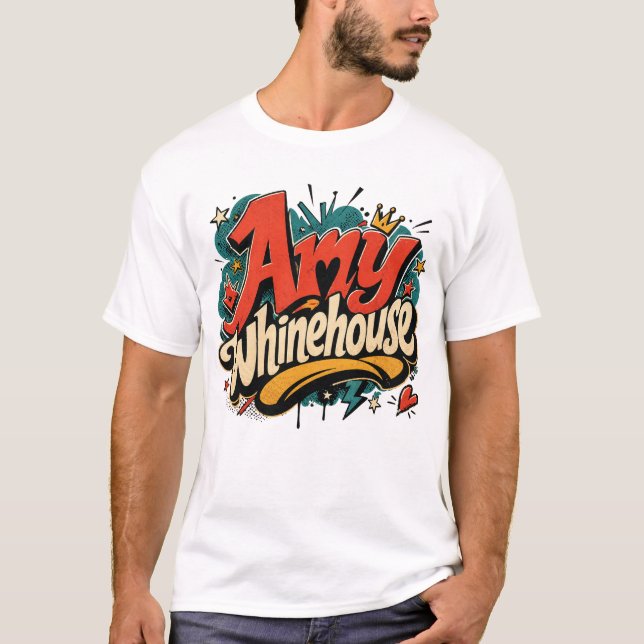 Camiseta Amy Whinehouse (Frente)