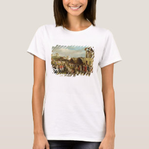 Camiseta An Extensive View of the Oxford Races (oil on canv
