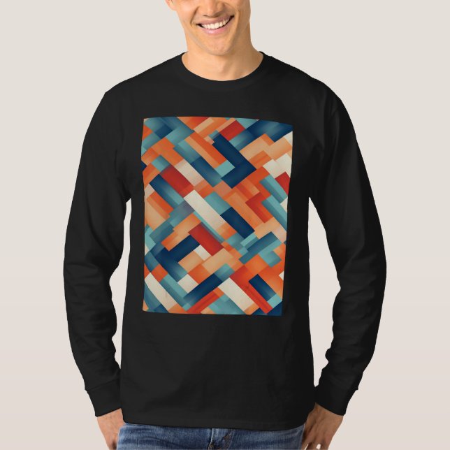 Camiseta An minimalistic optical abstract oil painting (Frente)