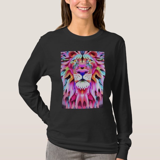 Camiseta An Unreal Dreamlike Lion Fantasy (Frente)