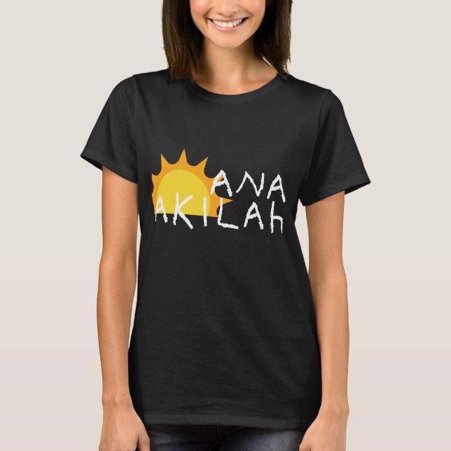 CAMISETA ANA AKILAH (Frente)